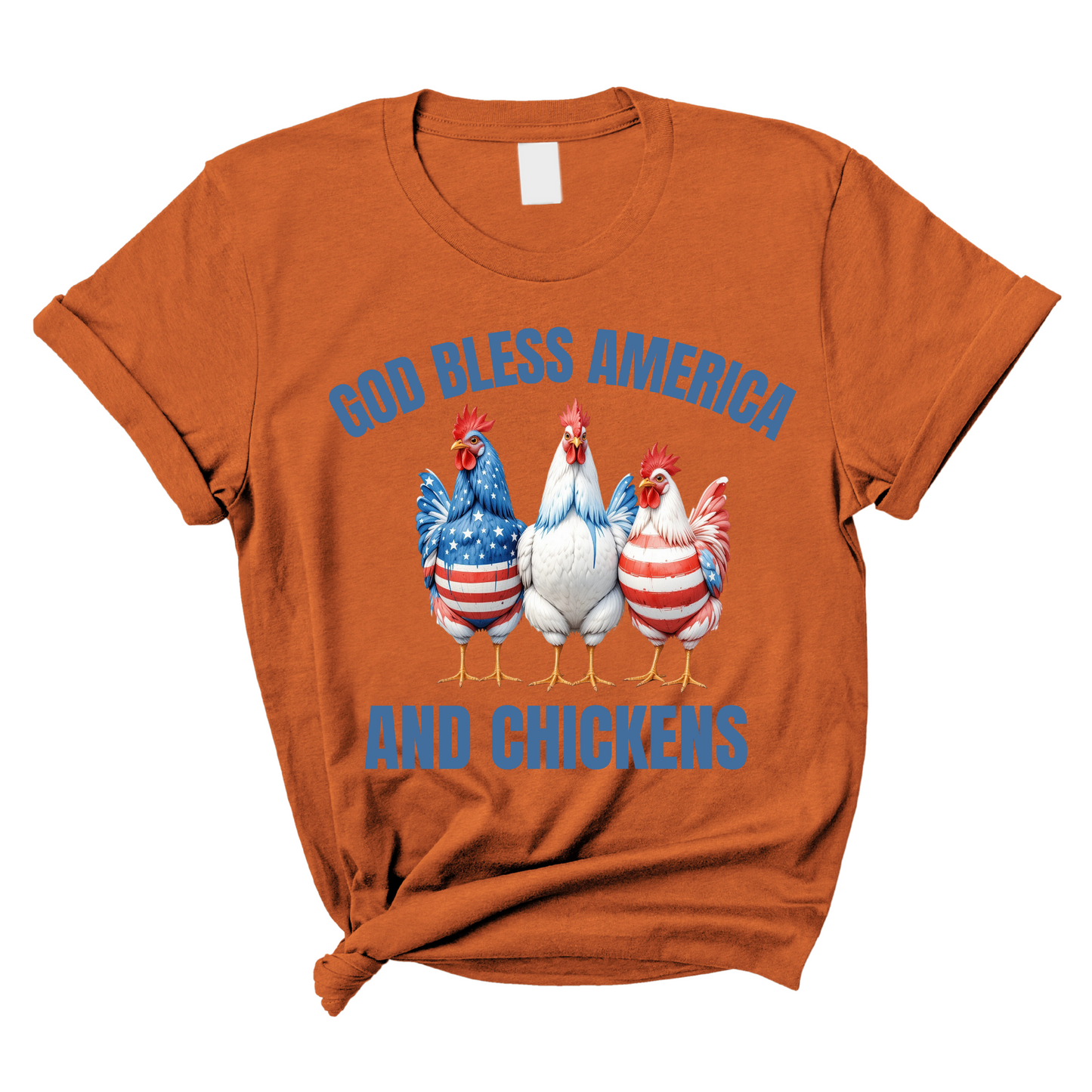 God Bless America & Chickens