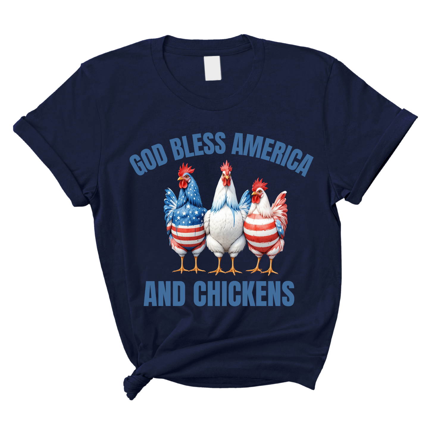 God Bless America & Chickens