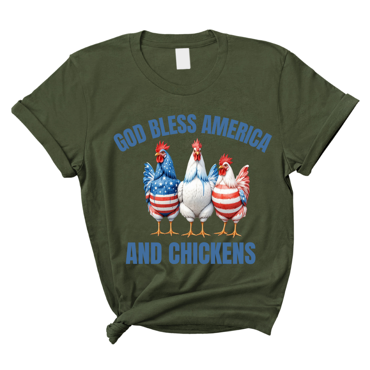 God Bless America & Chickens