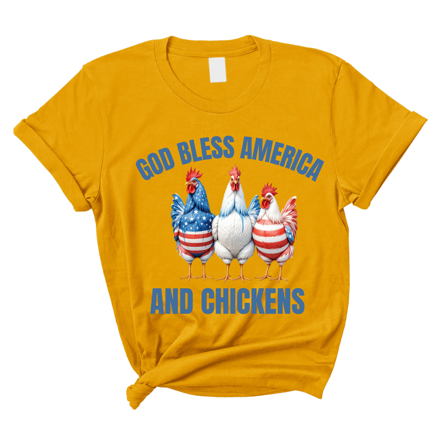 God Bless America & Chickens