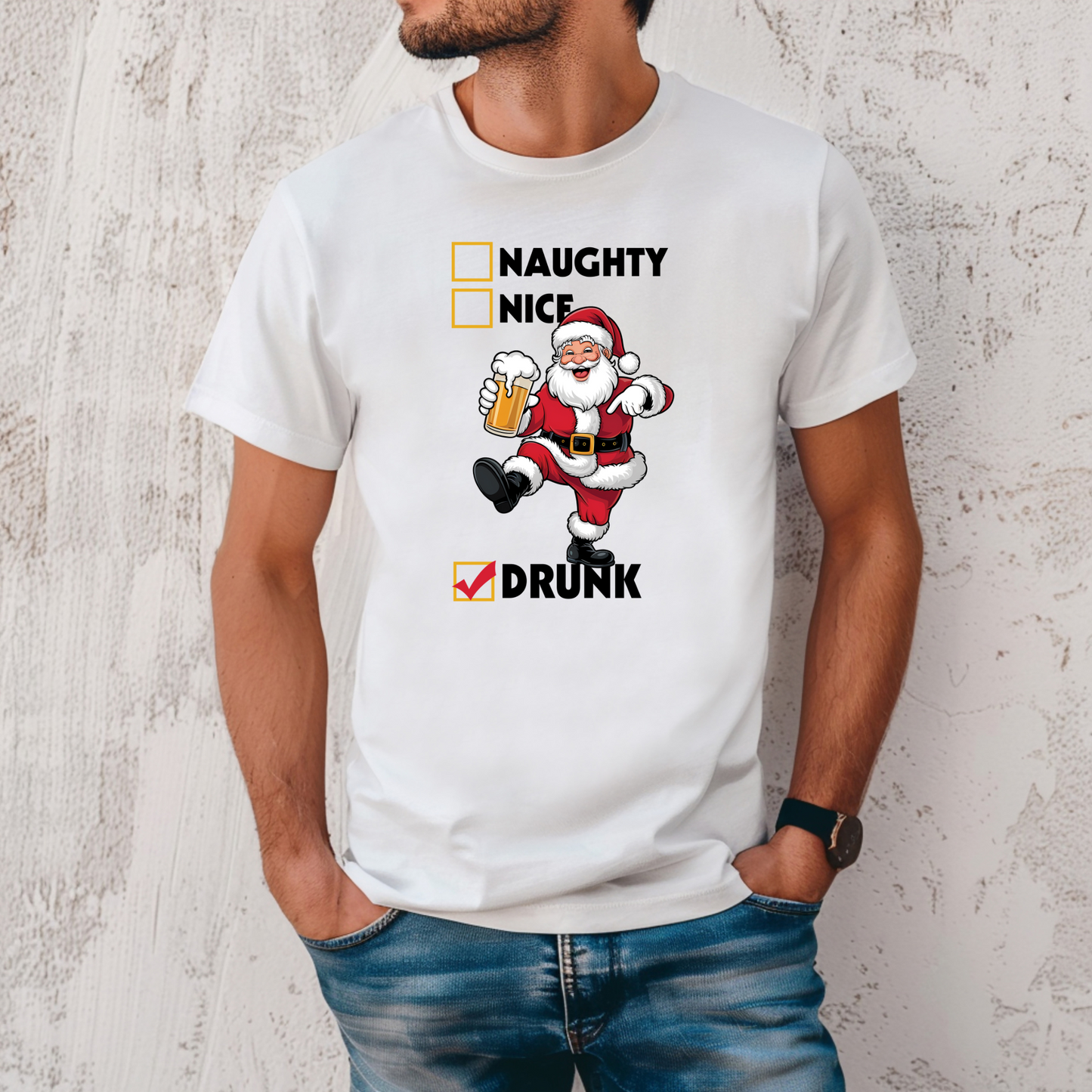 Nice Naughty Drunk T-shirt