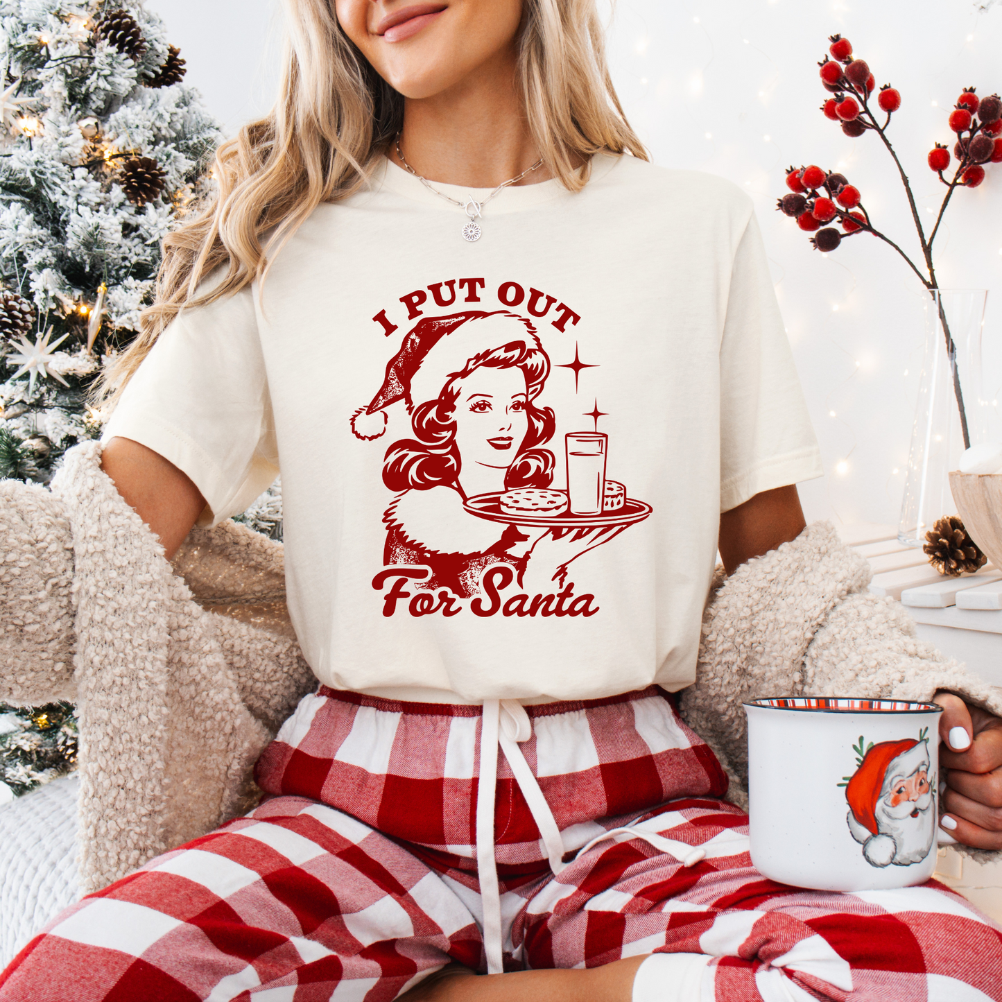 I Put Out for Santa T-shirt