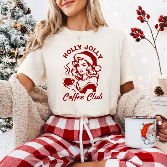 Holly Jolly Coffee Club T-shirt