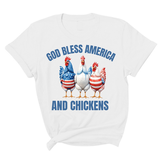 God Bless America & Chickens