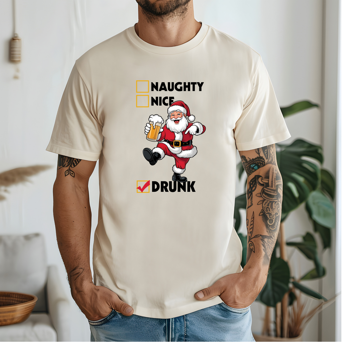 Nice Naughty Drunk T-shirt