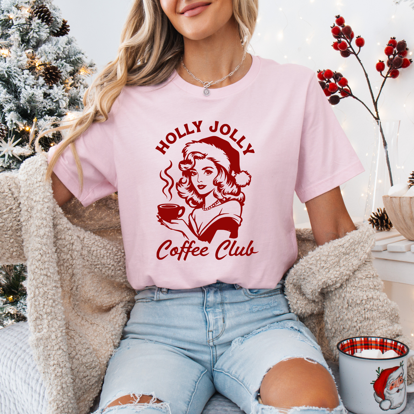 Holly Jolly Coffee Club T-shirt