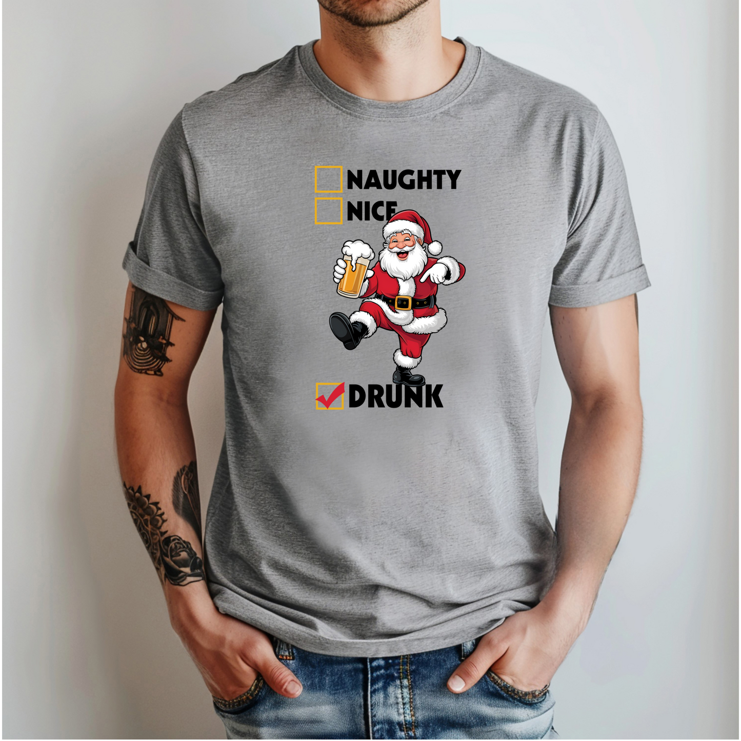 Nice Naughty Drunk T-shirt