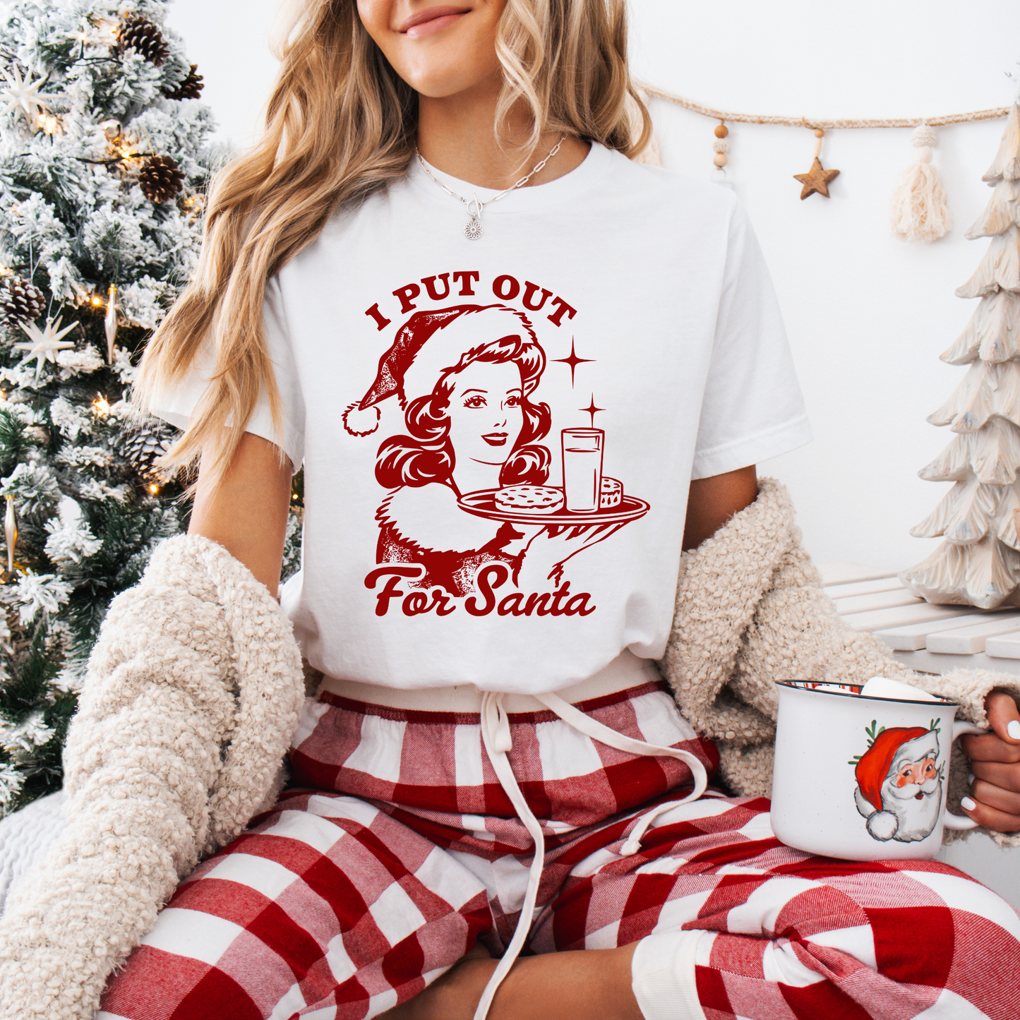 I Put Out for Santa T-shirt