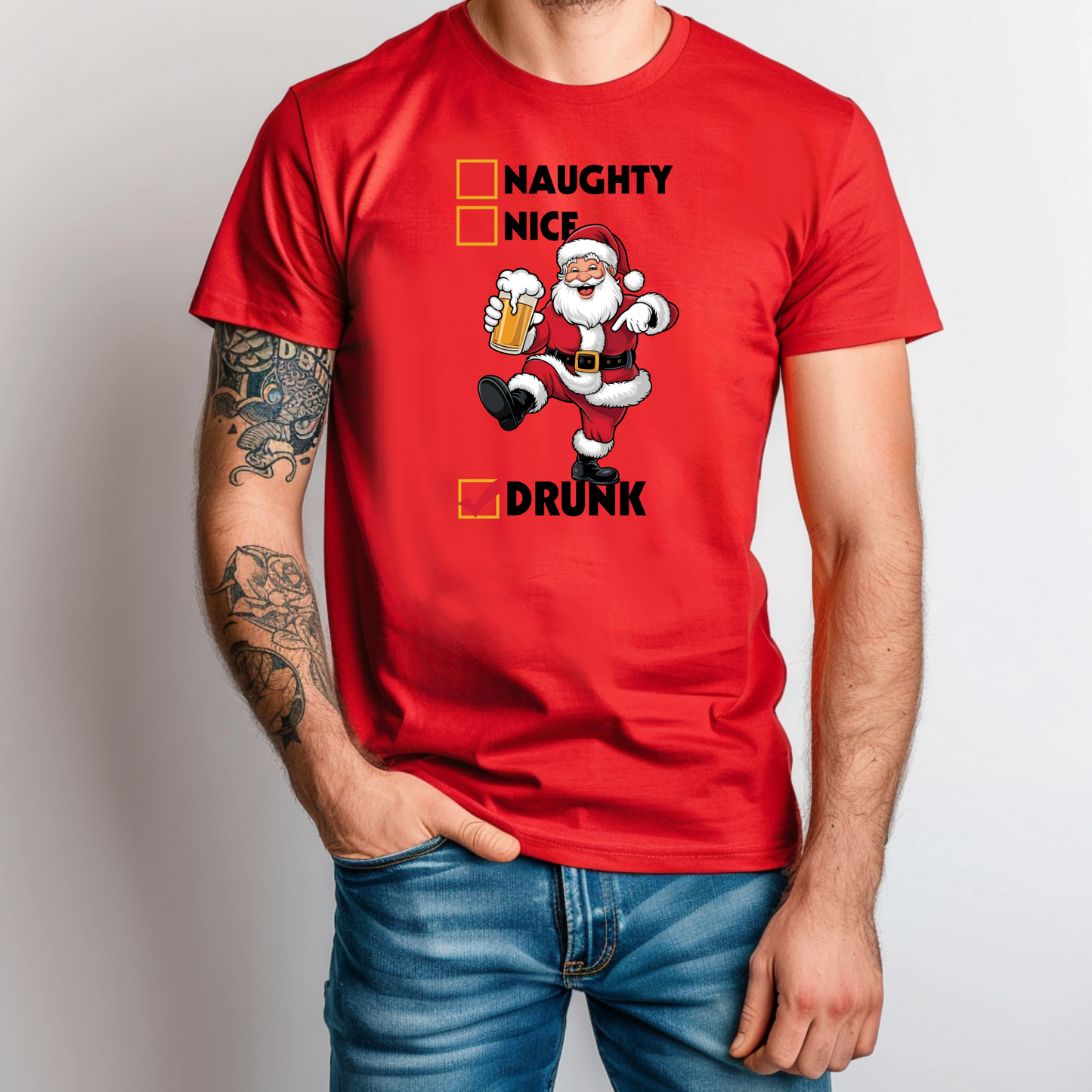 Nice Naughty Drunk T-shirt