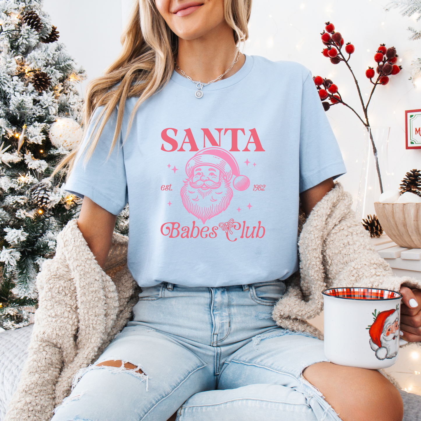 Santa Babes Club Tee