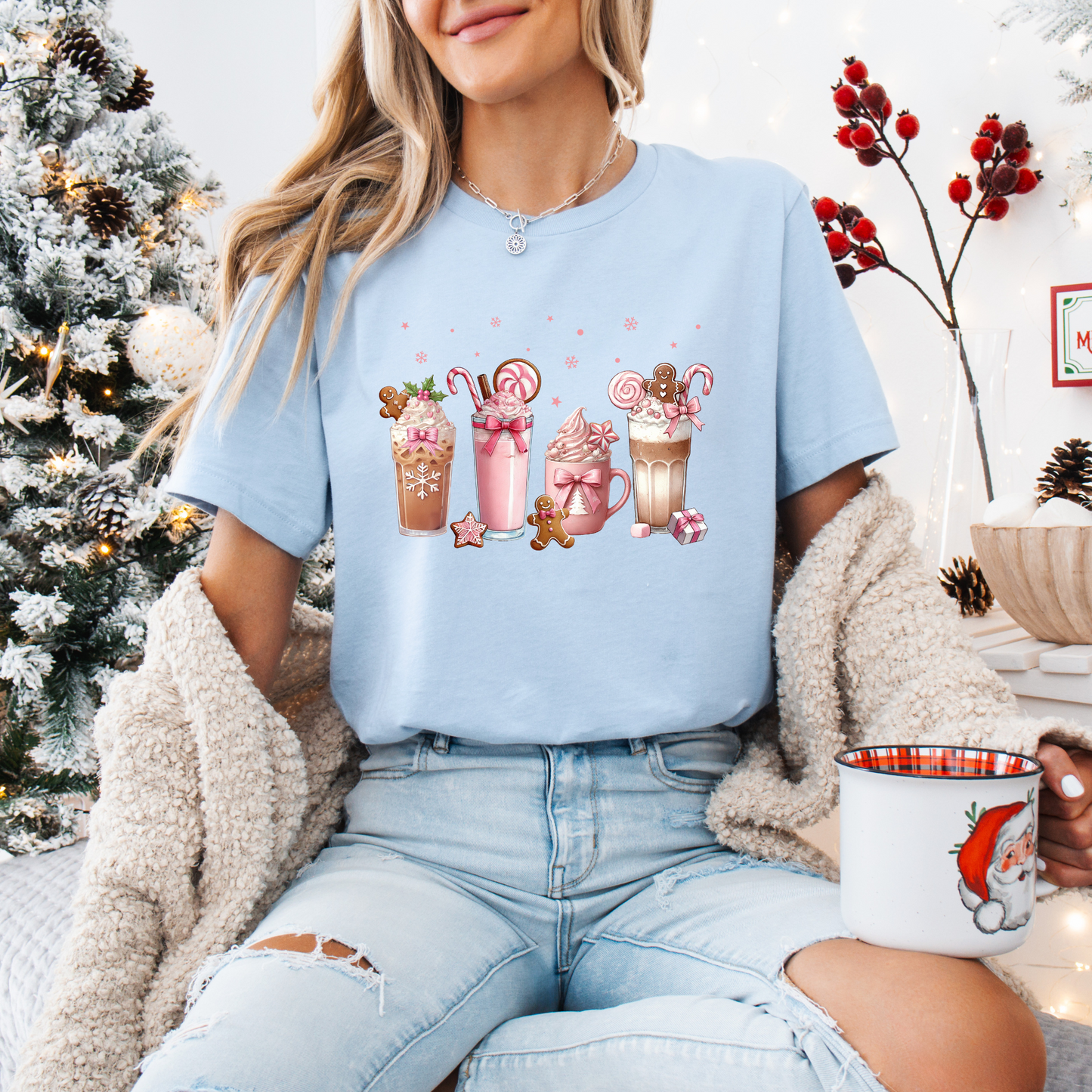 Christmas Coffee Tee