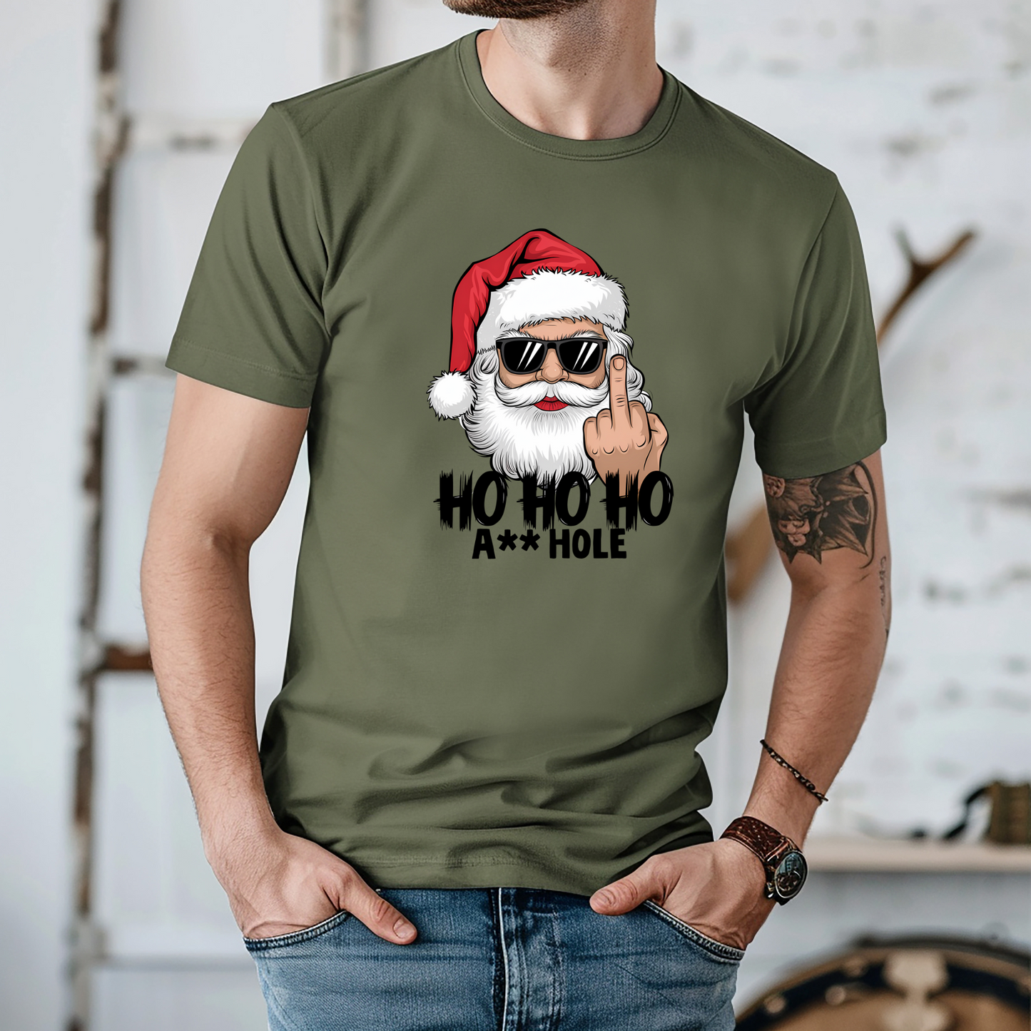 Ho Ho Ho Asshole T-shirt