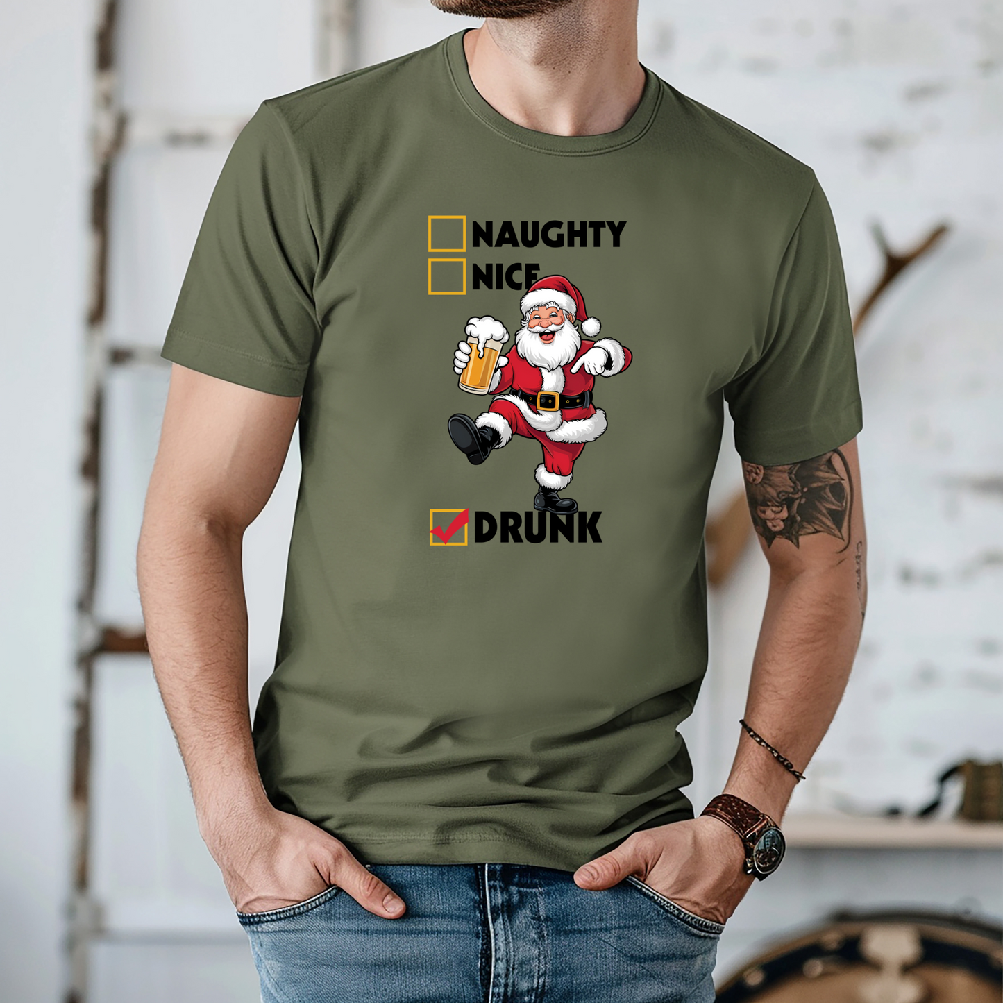 Nice Naughty Drunk T-shirt