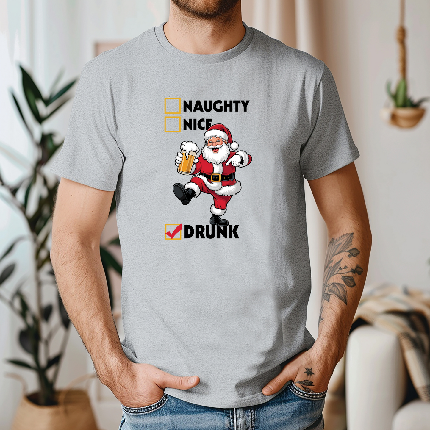 Nice Naughty Drunk T-shirt